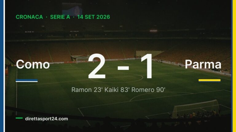 Como-Parma 2-1, Ramon e Kaiki valgono il secondo posto